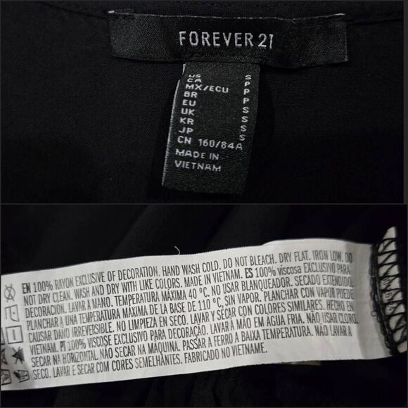 Forever 21 Flutter Tiered Mini Dress(C010)-Size S for Women - Picture 8 of 11